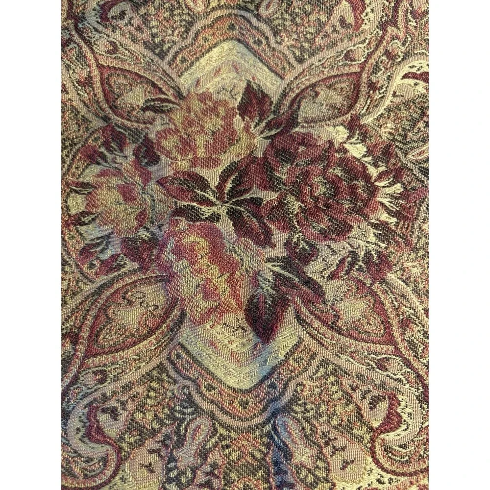 Chris Madden JCPenney Home Marbella Pillow Sham Rusty Red Paisley Boho